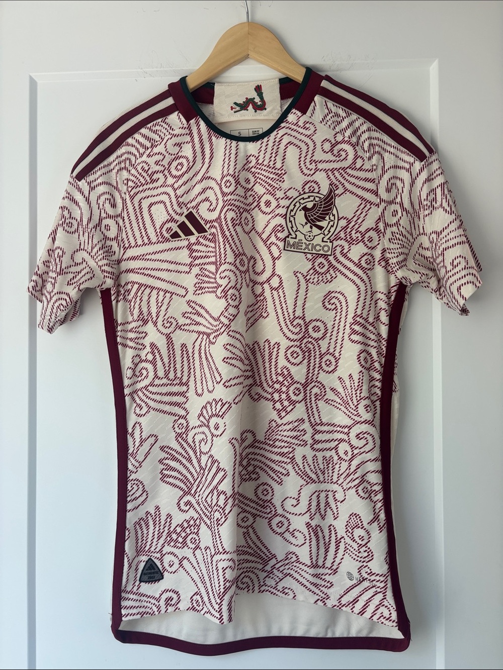 Adidas Mexico 2022 World Cup Away Authentic Jersey Men’s S